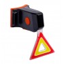 USB Rechargeable Triangle Rear Light
