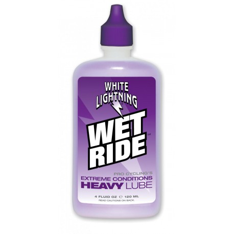White Lightning Wet Ride Lubricant