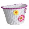Action Large Plastic Basket With Flowers