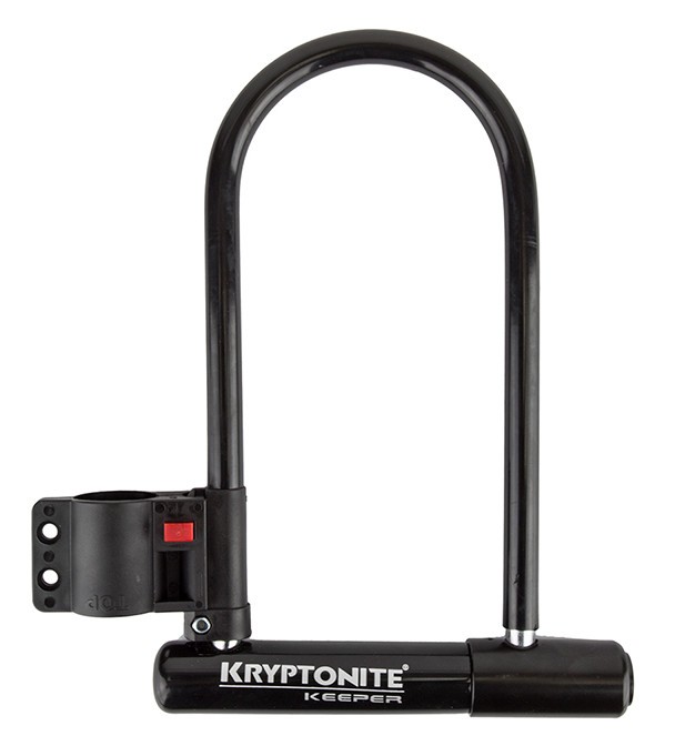 Kryptonite Keeper 12 Standard Lock with Bracket