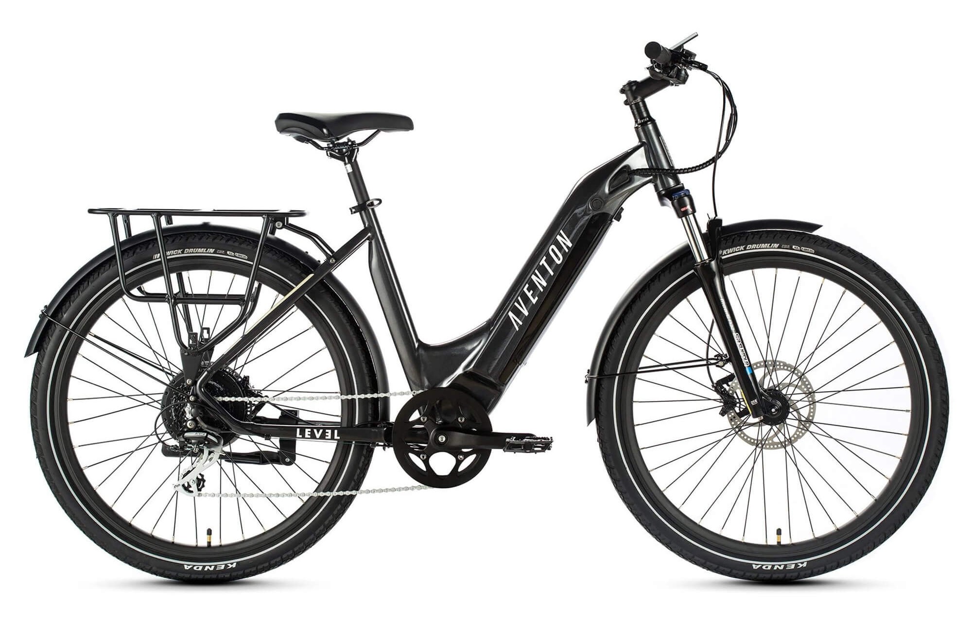 aventon electric bicycles Comfortable geometry paired with an adjustable stem ensure the perfect fit Aventon Level Step-Thru Commuter Electric