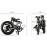 Qualisports Beluga Fat Tire Folding Electric Bike