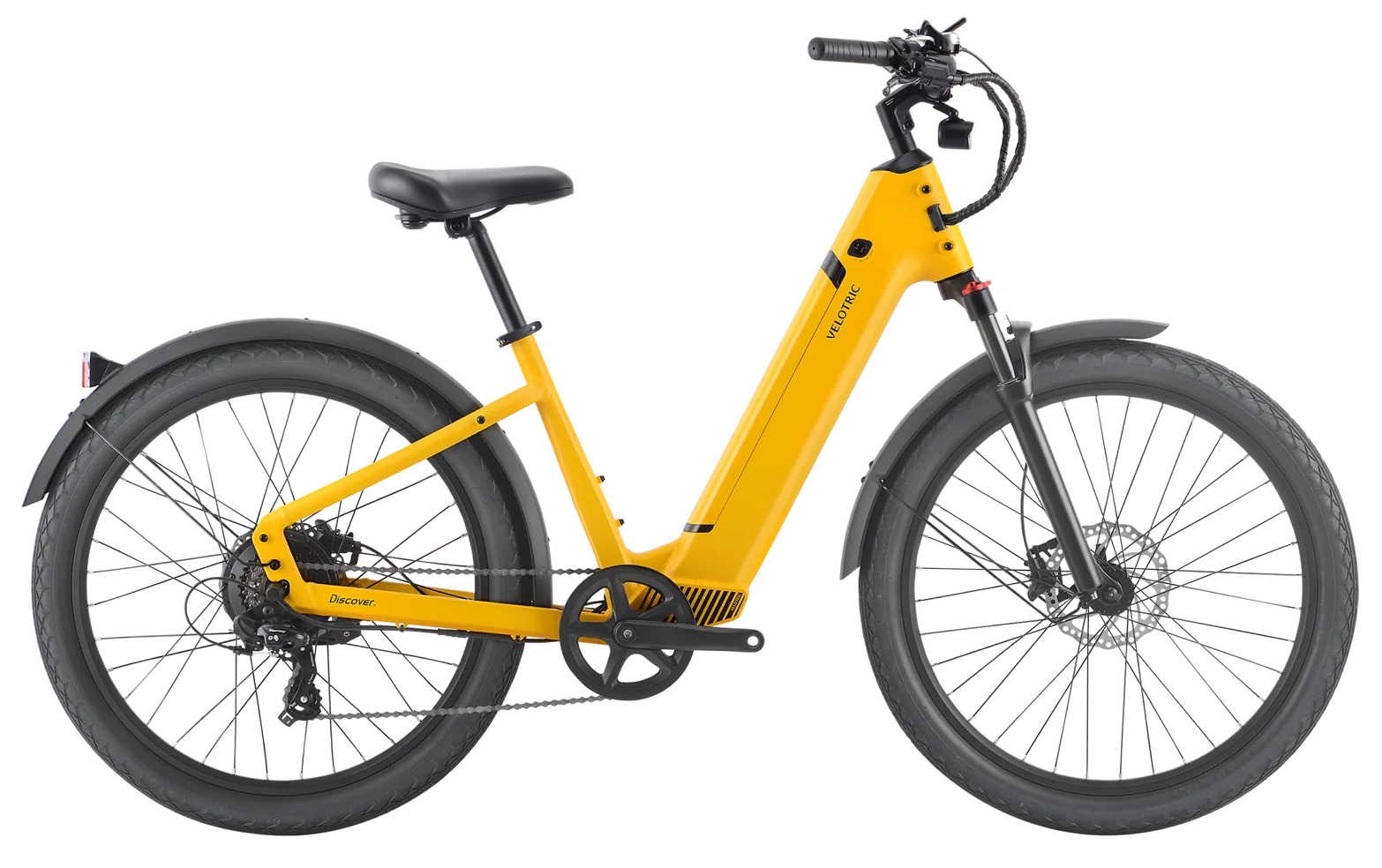 Yellow on sale electric bike