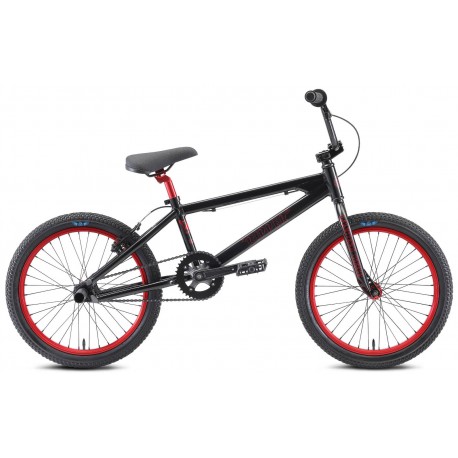 SE Ripper 20" BMX Bike Stealth Mode Black Red