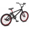 SE Ripper 20" BMX Bike Stealth Mode Black Red