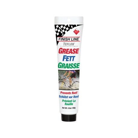 Finish Line Premium Grease with Teflon, 3.5oz Tube