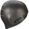 TYR Wrinkle-Free Silicon Swim Cap, Silver