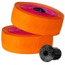 Supacaz Super Sticky Kush Bar Tape Neon Pink Orange