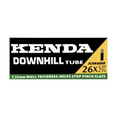 Kenda Bicycle Inner Tube 26 X 2.35-2.75 Schrader Valve Downhill Thornproof